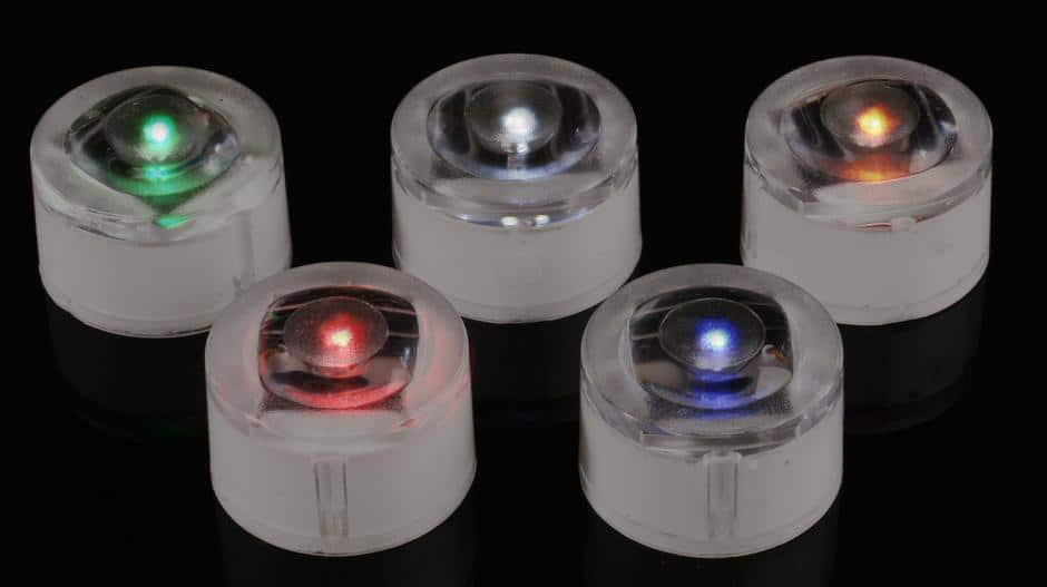 plot lumineux à led