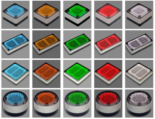 Pavé lumineux à led 10×10 et 10×20 cm