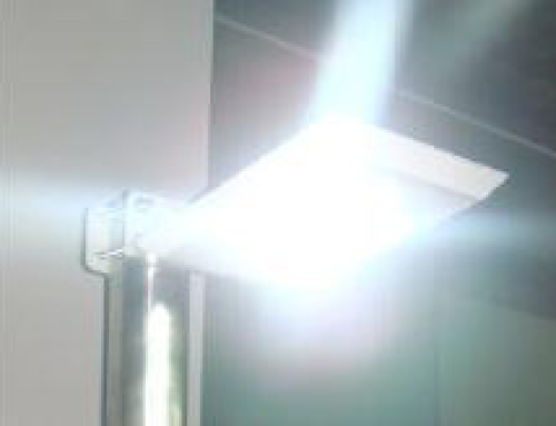 ECLAIRAGE CAMPING Tete de lampadaire autonome solaire jusqu&rsquo;à 4000 lumen
