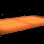 tennis projecteur led