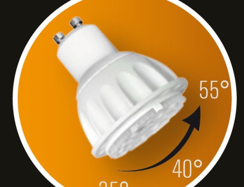 SPOT MR 16 GU10 6 W CREE ANGLE VARIABLE LED GRADABLE + COUPELLE